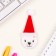 New Year of the setting icon with a cap d = 35 mm "Bear" 6.5x11 cm