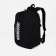 Young backpack from textiles on lightning, 3 pockets, black color