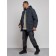Extensive male winter park, size 58, dark blue color