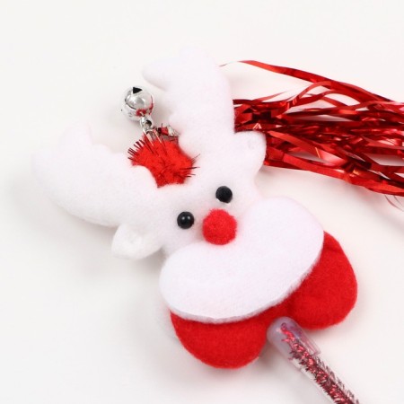 Dear cats with a tambourine "New Year's hare", 30 cm-2