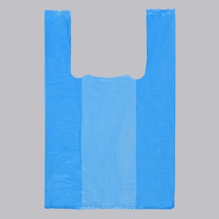 Package "Blue", polyethylene, T -shirt, 25 x 45 cm, 14 μm