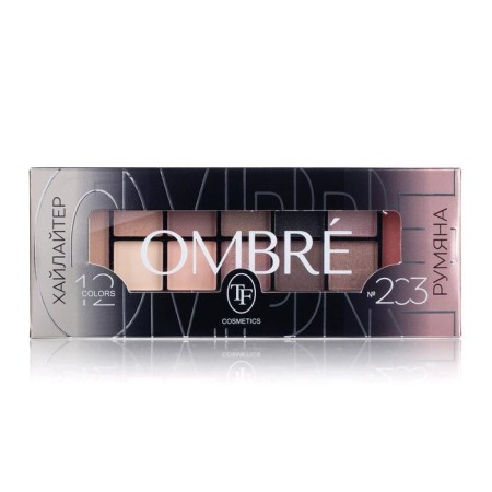TF Ombre 10 shadows, blush, highlighter, tone 203-1
