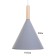 TRUKAL LOMK "Classic" E27 40W gray 19.5x19.5x28-128cm