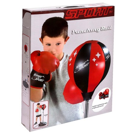 Boxing set "Profi": floor pear, gloves-7