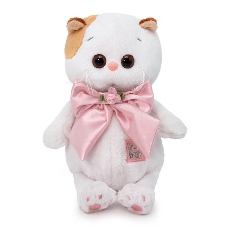 Soft toy "Lee Baby with a pink bow", 20 cm