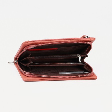Women's wallet with lightning, pink color-2