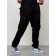 Cargo jeans male, size 52, black color