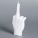 Figure candle "Hand-fake", 10x4 cm, white