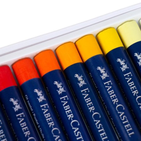 Oil pastel 36 colors Faber-Castell Studio Quality Round-1