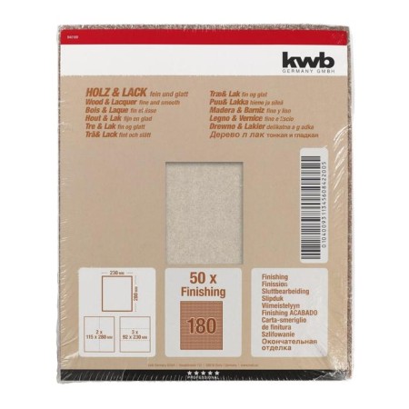 Folder paper KWB, K180, Paper, 230x280 mm, aluminum oxide-1