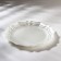 Elis plate, D = 21 cm, Platinum color