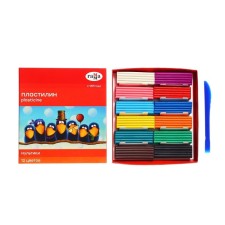 Plasticine 12 colors 240 g, gamut 