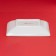 Board ceramic shade "Magic tree", ceramics, 15 × 3 cm, white color