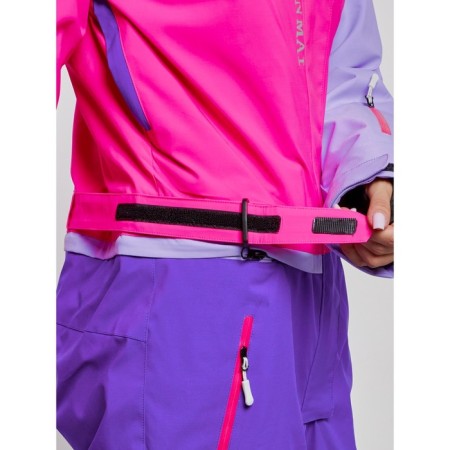 Combineson ski female winter, size 48, purple color-14