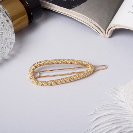 Invisibility for hair "Liberty" Geometry, 5.5 cm, gold