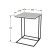 Table Highgret table, 500x500x705, white/black