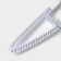 Brush for cleaning dishes and raccoon grilles, triangle, 24 × 6.5x1.5 cm, white color