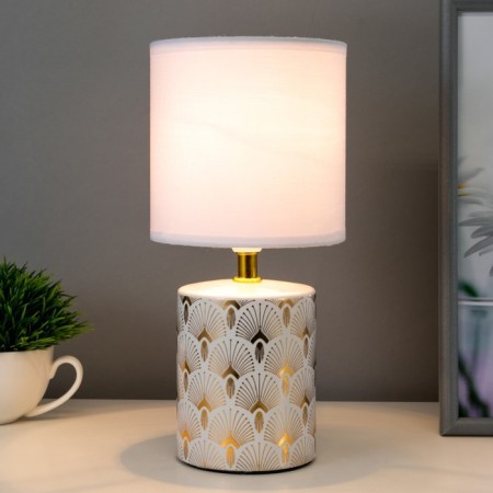 Highway lamp 16562/1wt e14 40W white-gold 13x13x27 cm-1