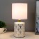 Highway lamp 16562/1wt e14 40W white-gold 13x13x27 cm