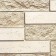 PVC panel brick facing beige 955*480