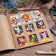 Paper stickers "smart animals", with coloring on the back, 11 x 15.5 cm