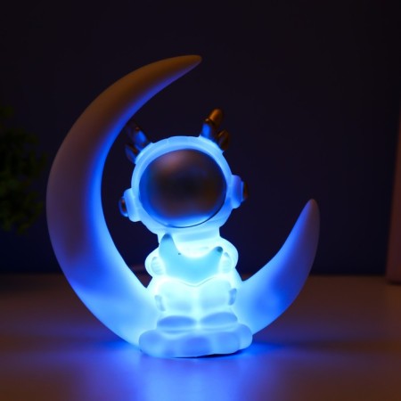 Spinker "Losyash astronaut" Led usb white 18x17x7cm Risalux-5