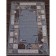 Rectangular carpet Merinos sierra albina, size 200x400 cm, color Blue-Brown 2