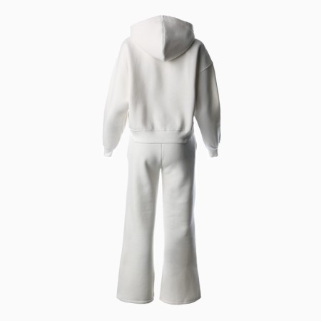 Women's costume (sweatshirt/pants) is launched, cream color, rr m (44-46)-9