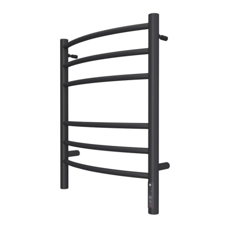 Terminus heated towel rail "Classic" P6, 450x600 mm, Dimmer, Black Muars-1