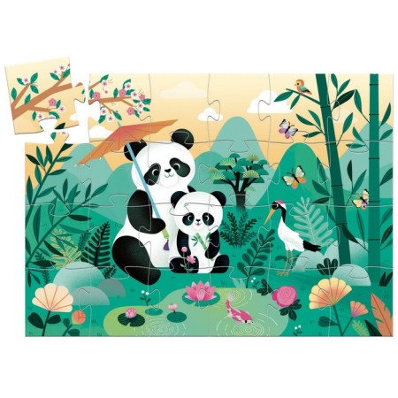 Djeco puzzle "Panda", 24 elements