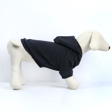 Single-fat sweatshirt for dogs (footer), size S (DS 23, Osh 32-34, OG 40-44), gray-5