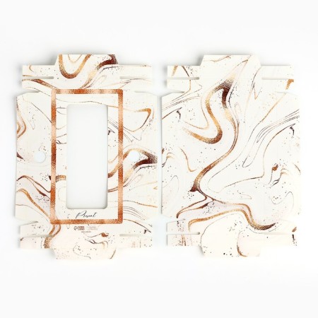 Box for chocolate "Marble", with a window, 16.4 x 8.4 x 1.7 cm-4