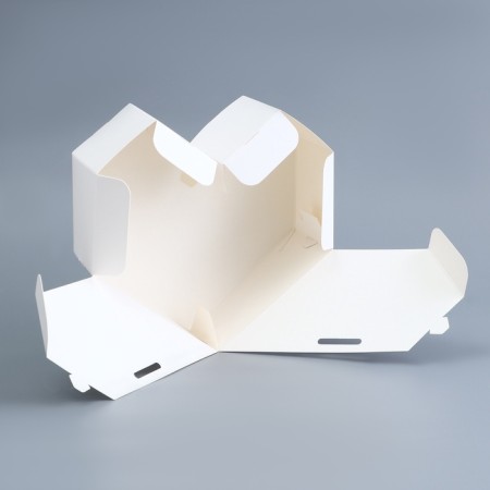 Box Self -Assembly Heart, 17 x 17 x 6 cm, white-2