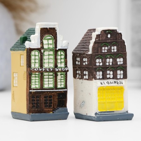 Figure "City House" 3.5x4x8cm, mix-7