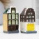 Figure "City House" 3.5x4x8cm, mix