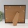 Photo frame plastic LIDA 30x30 cm black (plastic screen)