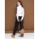 Jumper for girls, height 146 cm, white color