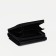 Women's wallet with lightning, black color