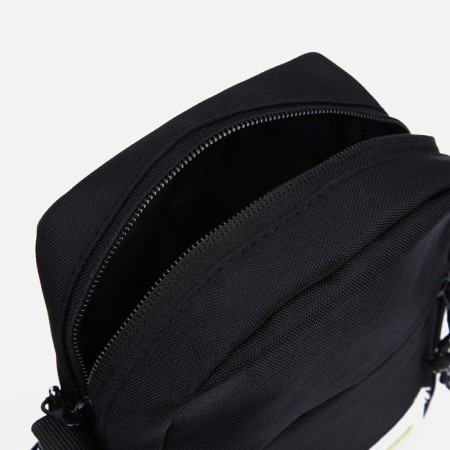 Youth bag with lightning, external pocket, black color-4