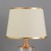 Table lamp "Egg" 1x40W E27 1x3W LED gold 25x25x39cm