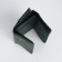 Women's wallet on magnet, green color