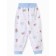 Clotteers with an open leg children's "dream", milk/blue color, height 80