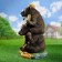 Garden figure "Bear" Let's be friends! "55x34cm