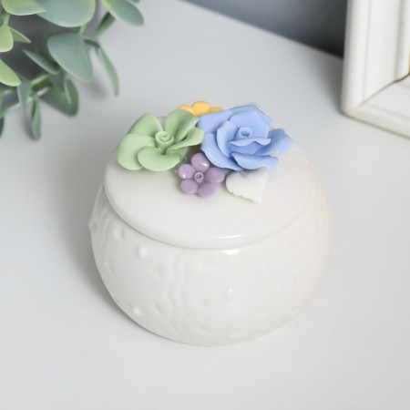 Coramics Copes "Roses with petals" MIX 7.5x7.5x7.5 cm-1