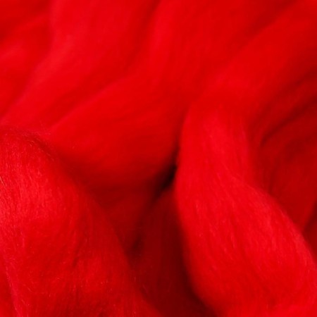 Fasting wool 100% thin wool 50g (06 red)-3