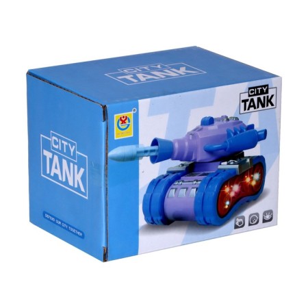 The "Destroyer" tank, shoots, works from batteries, light and sound effects mix-4
