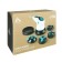 Body massage Luazon LEM-34, anti-cellulite, 2 modes, 5 nozzles, 220 V, white