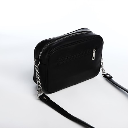 Cross-Bodi bag with zipper, olive color-1