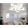 LED ceiling LED with Ambrella Light, Original, FA4471, 56 W, 4480LUM, 3000-6400K, white color.