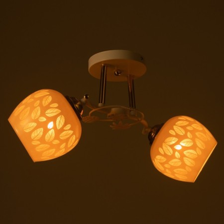 Causte "Fania" 2he27 40W white-gold 46x25x26 cm Bayerlux-2